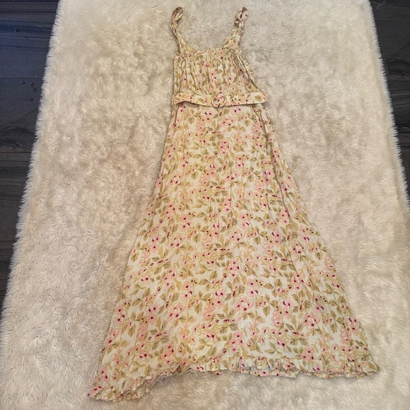 Faithfull Saint Tropez Midi Dreas in Adele Floral Print - Size 6 - Picture 2 of 7